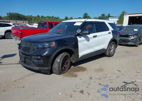 2024 Ford Police Interceptor from USA, damaged, VIN 1FM5K8AB1RGA82433